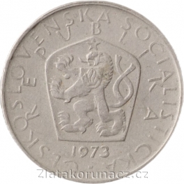 5 koruna 1973 - varianta