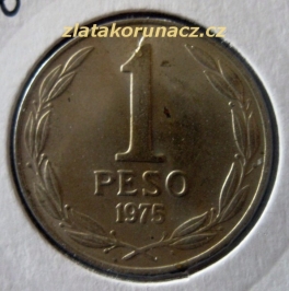 Chile - 1 peso 1975