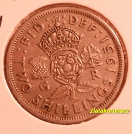 Anglie - 2 shillings 1951 