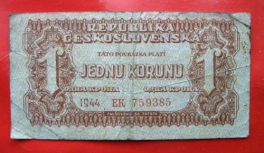 1 koruna 1944 EK