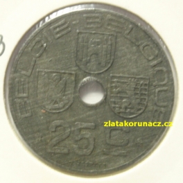 Belgie - 25 centimes 1943 Belgie...