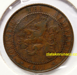 Holandsko - 2 1/2 cent 1903