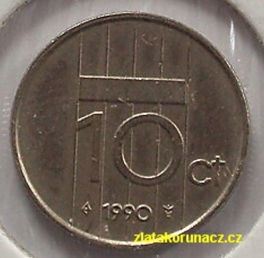 Holandsko - 10 cent 1990