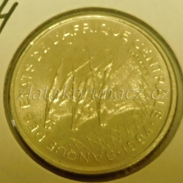 Afrika - centrální - 50 francs 1984 D