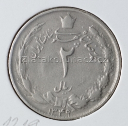 Írán - 2 rials 1970