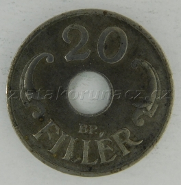 Maďarsko - 20 fillér 1941 BP