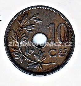 Belgie - 10 centimes 1927 Ces.