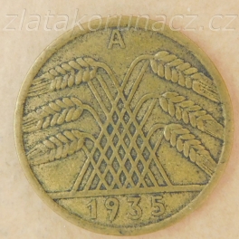 Německo - 10 Reichspfennig 1935  A