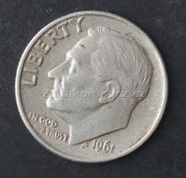 USA - 1 dime 1961