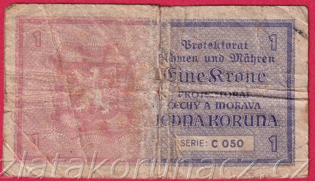 1 Koruna 1940 C 050