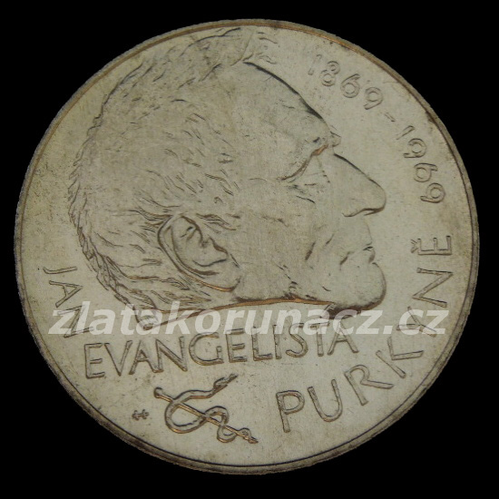 1969 - 25Kčs -J.E.Purkyně