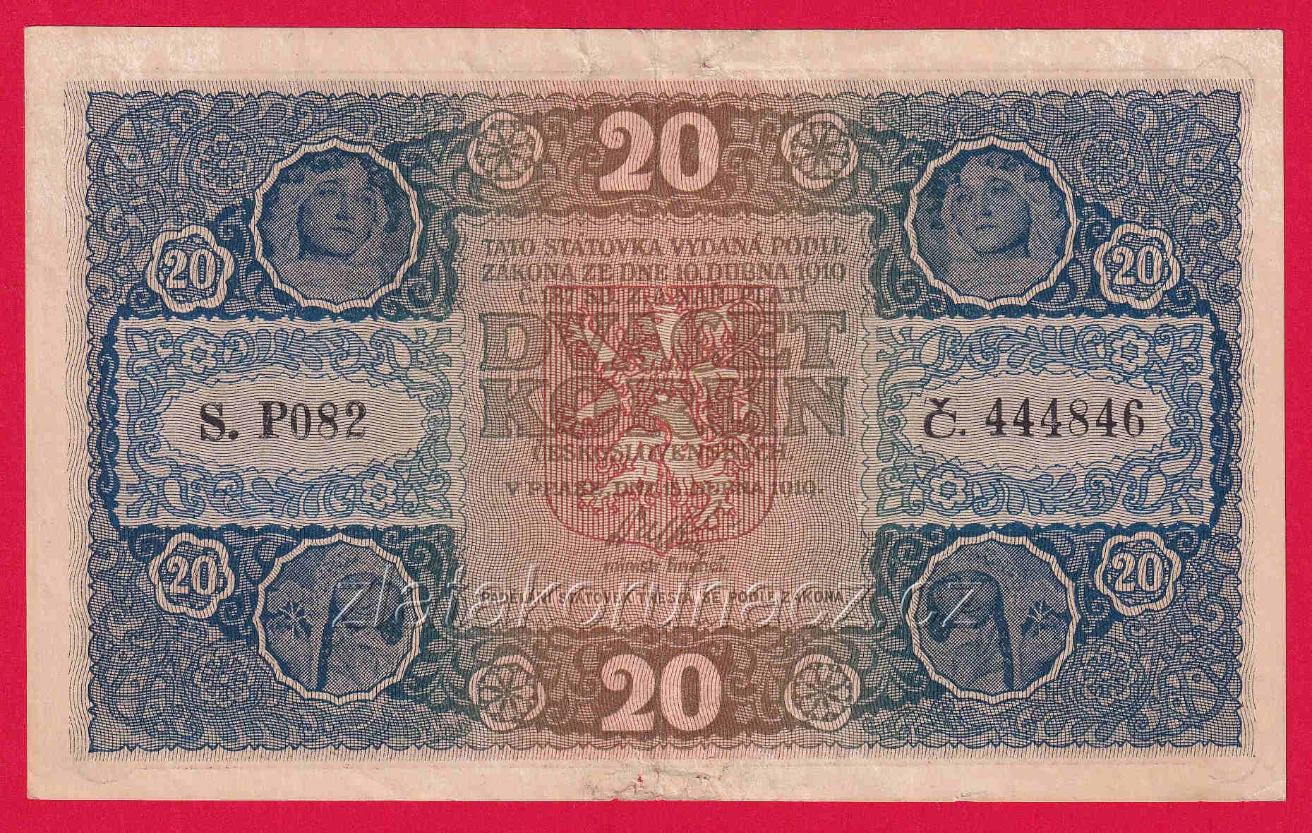 20 Korun 1919 P 082