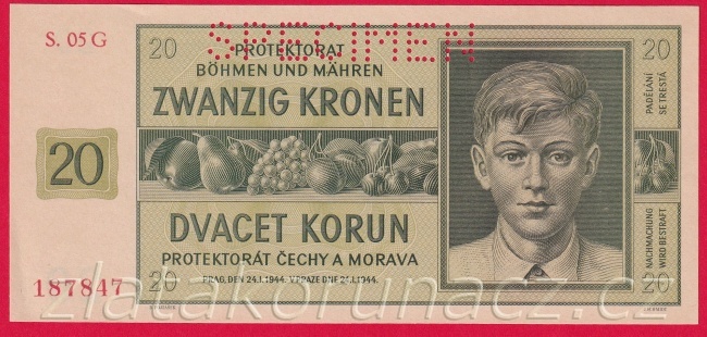 20 Korun 1944 G 05