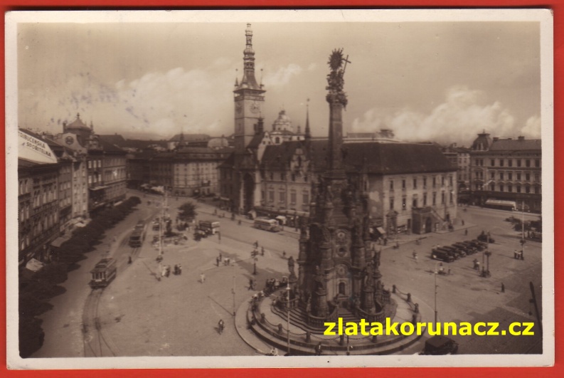 Olomouc-Masarykovo náměstí-tramvaj