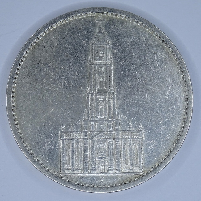 5 marka-1934 F-kostel