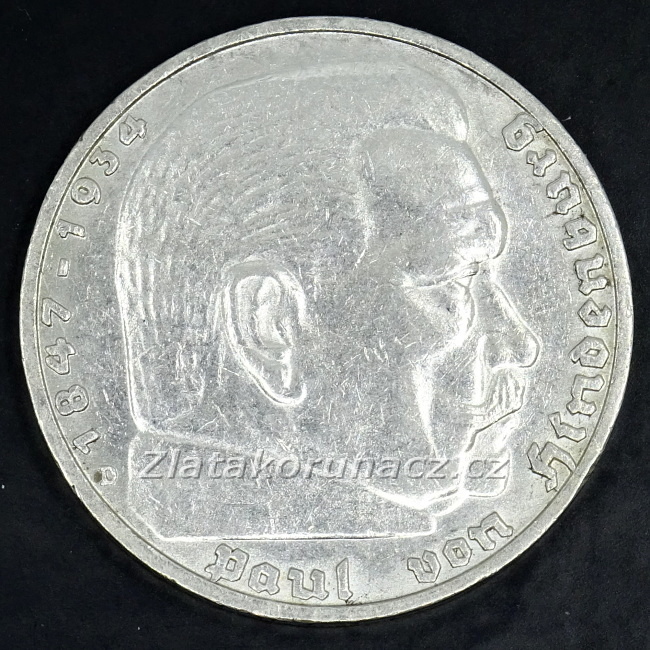 5 marka-1936 D