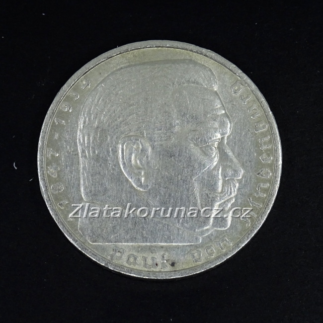 5 marka-1937 A