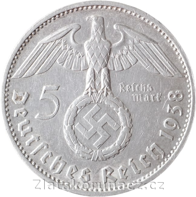 5 marka 1938 G