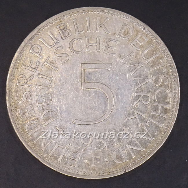 5 marka-1951 F