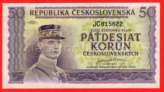 50 Kčs 1945 JC