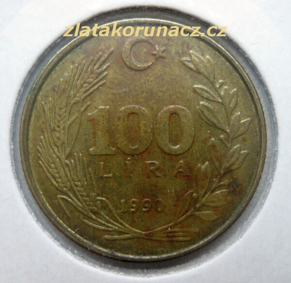 Turecko - 100 lira 1990