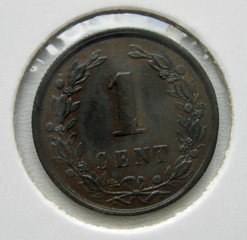 Holandsko - 1 cent 1899