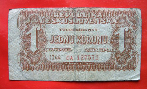 1 koruna 1944 CA