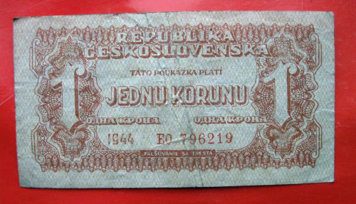 1 koruna 1944 EO