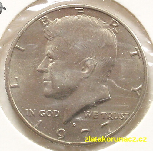 USA - 1/2 dollar 1977 D