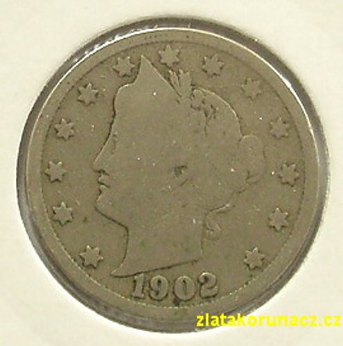 USA - 5 cents 1902