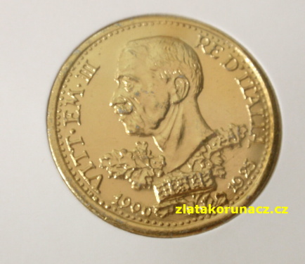 Itálie - 100 lire 1925