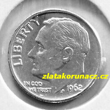 USA - 1 dime 1962