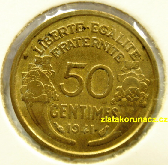 Francie - 50 centimes 1941