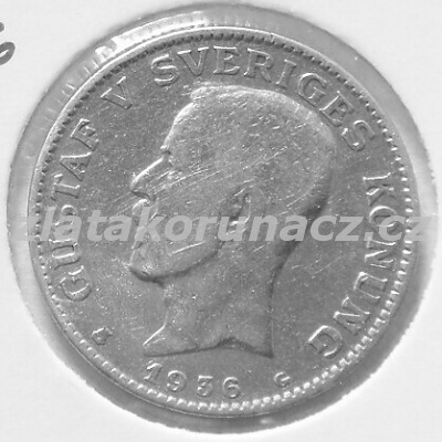 Švédsko - 1 krona 1936 G