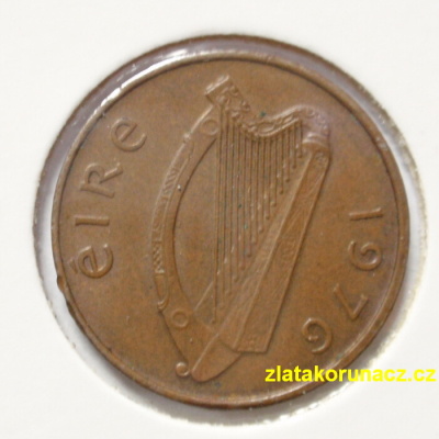 Irsko - 1 penny 1976