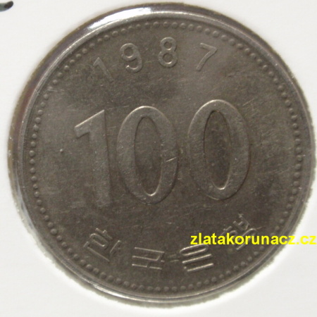 Korea jižní - 100 won 1987