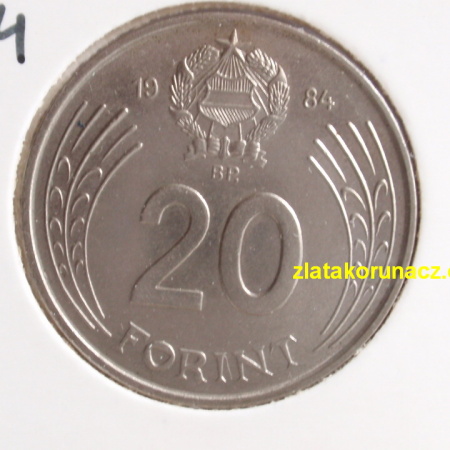 Maďarsko - 20 forint 1984