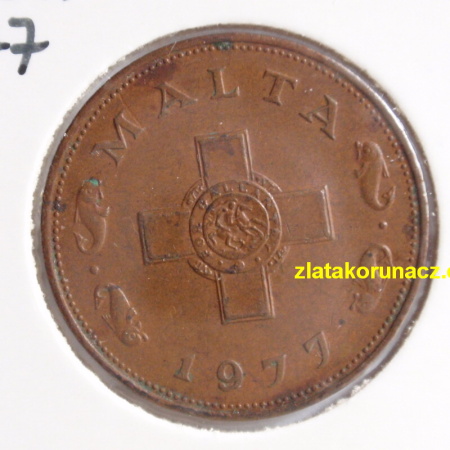 Malta - 1 cent 1977