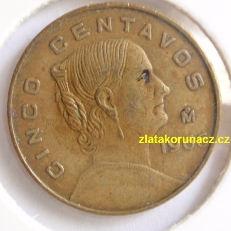 Mexiko - 5 centavos 1966