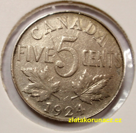 Kanada - 5 cent 1924