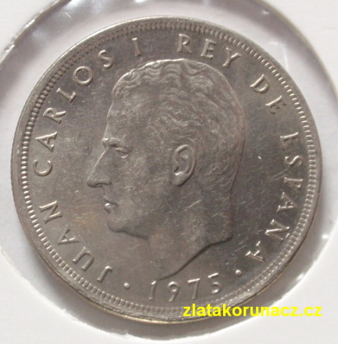 Španělsko - 5 pesetas 1975 (79)