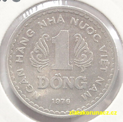 Vietnam severní - 1 dong 1976