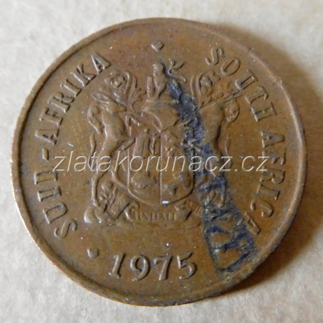 Afrika jižní (Jihoafrická rep.) - 1 cent 1975