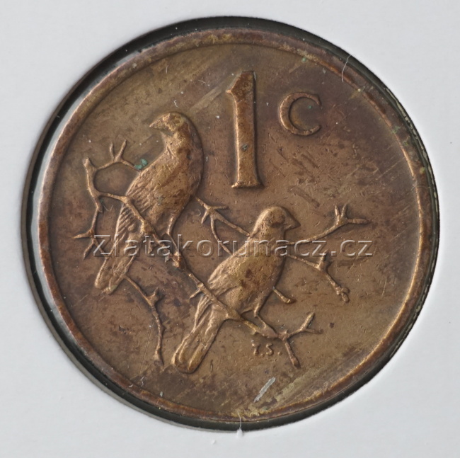 Afrika jižní (Jihoafrická rep.) - 1 cent 1972