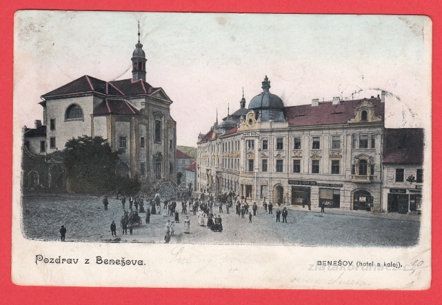 Benešov - hotel a kolej