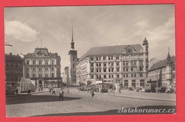 Brno - Náměstí Svobody,lidi