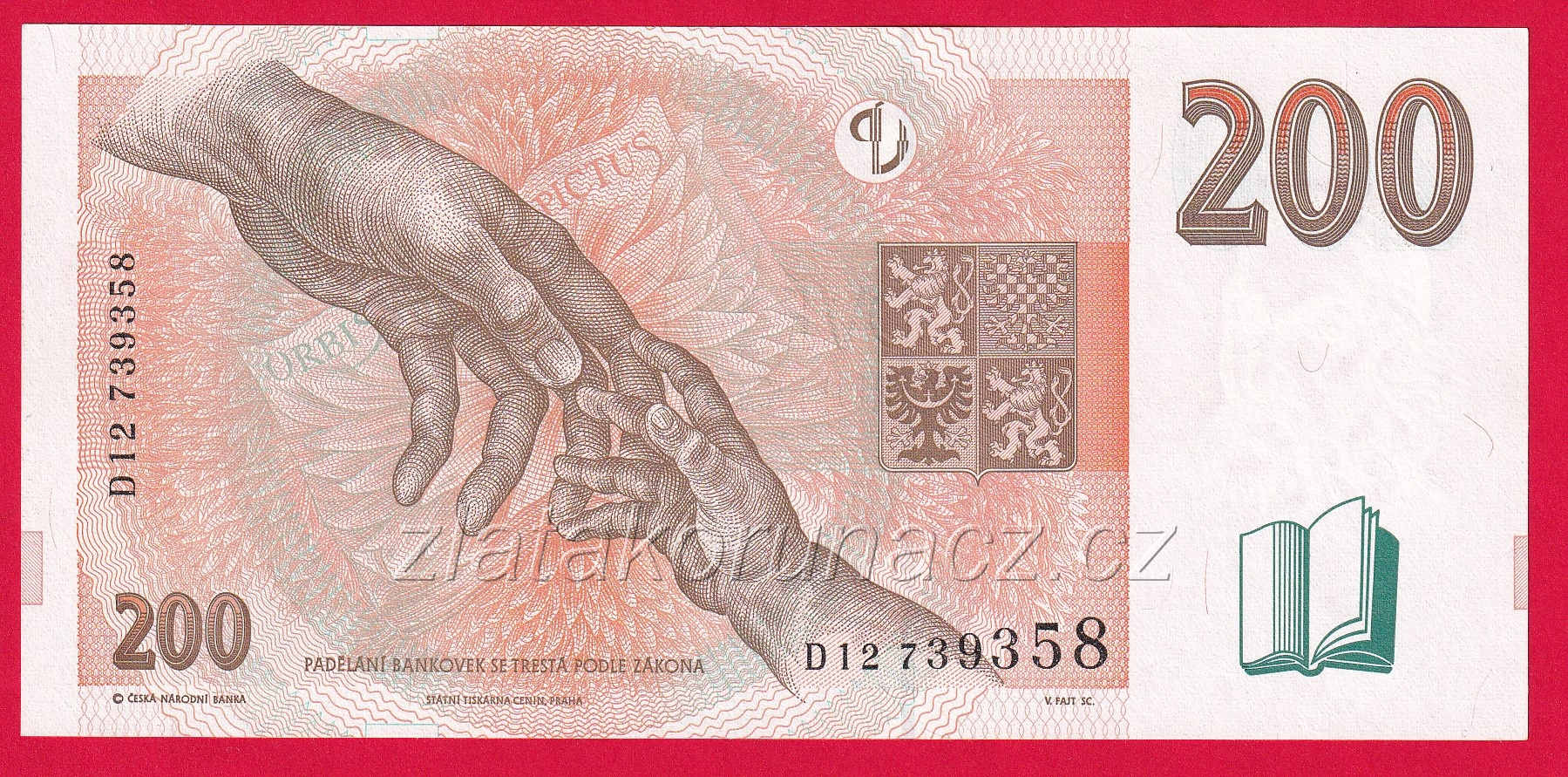 Česká republika - 200 korun 1998 D 12