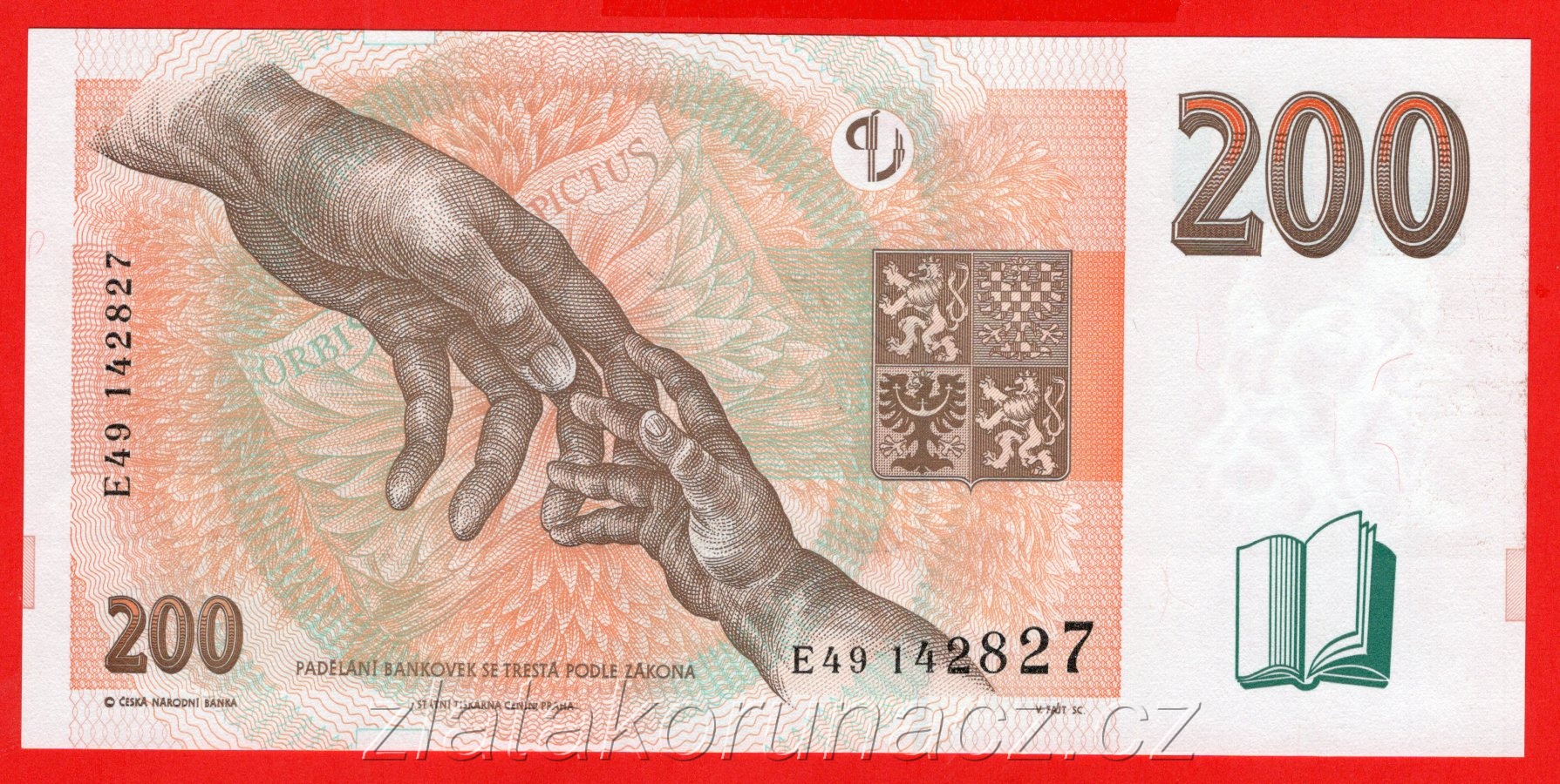 Česká republika - 200 korun 1998 E 49