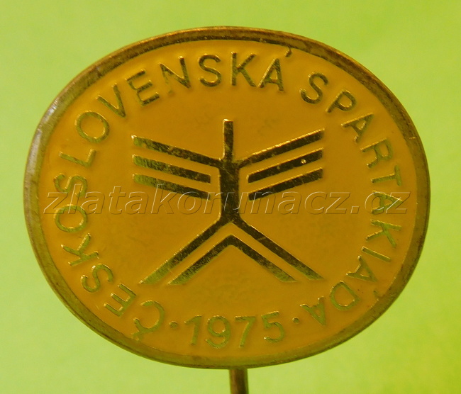 Československá spartakiáda 1975 - žlutý