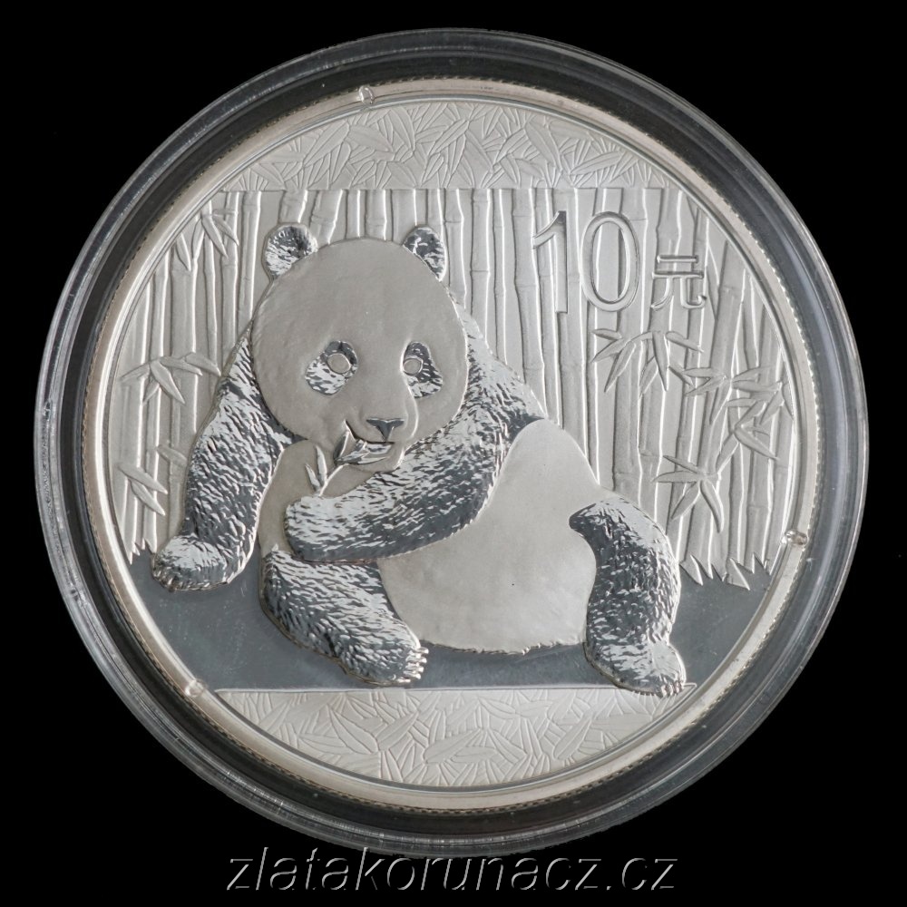 Čína - 10 yuan 2015 Panda